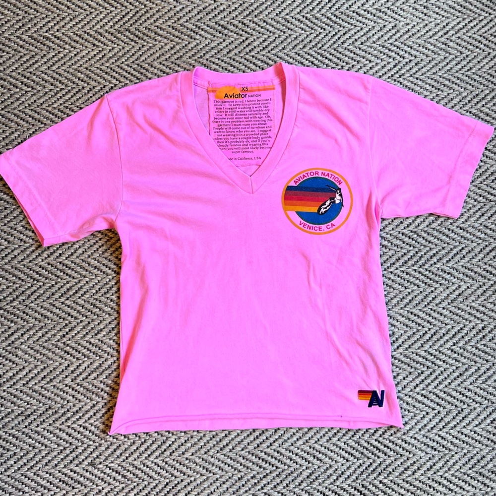 Aviator Nation Logo Tshirt